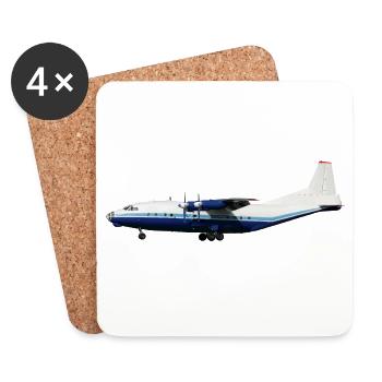 An-12 - Untersetzer (4er-Set) - Weiß - Vorne