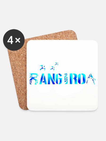 RANGIROA - Untersetzer (4er-Set) - Weiß