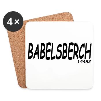 BABELSBERCH 14482 - Untersetzer (4er-Set) - Weiß - Vorne