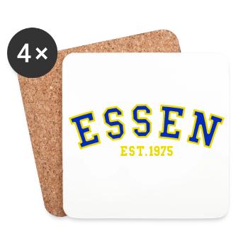 Essen Est. 1975 - Coasters (set of 4) - white - Front