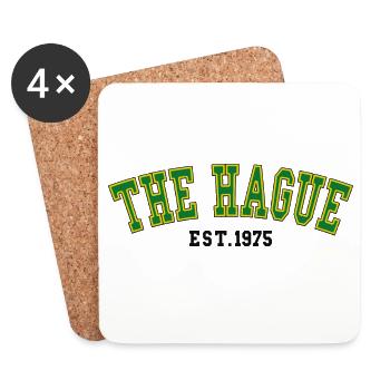The Hague Est. 1975 - Coasters (set of 4) - white - Front