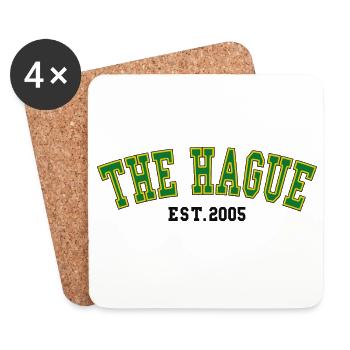 The Hague Est. 2005 - Coasters (set of 4) - white - Front
