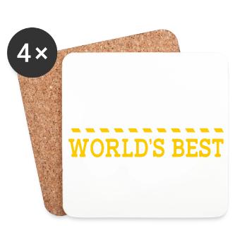 Taxi Taxi Driver - Coasters (set of 4) - white - Front