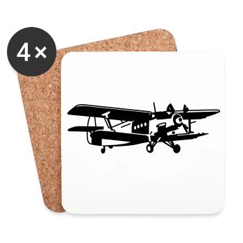 An-2 - Untersetzer (4er-Set) - Weiß - Vorne