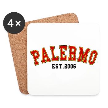 Palermo Est 2006 - Coasters (set of 4) - white - Front