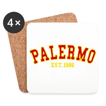 Palermo Est 1986 - Coasters (set of 4) - white - Front