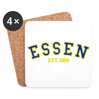 Essen Est. 1986 - Coasters (set of 4) - white - Front