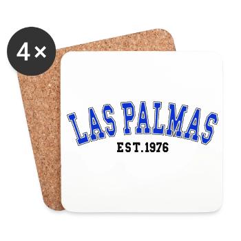 Las Palmas Est. 1976 - Coasters (set of 4) - white - Front