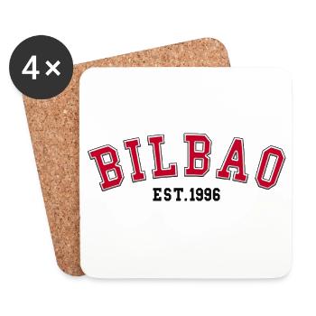Bilbao gegründet 1996 - Untersetzer (4er-Set) - Weiß - Vorne