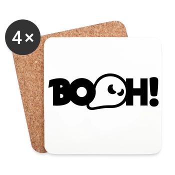 Booh - Coasters (set of 4) - white - Front