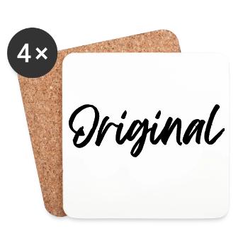 Original - Untersetzer (4er-Set) - Weiß - Vorne