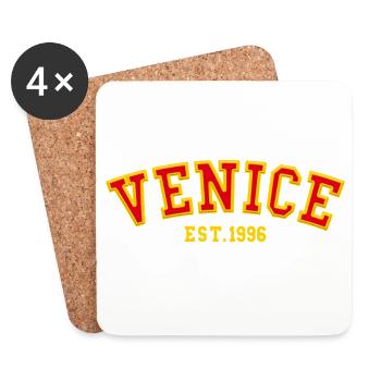 Venice Est. 1996 - Coasters (set of 4) - white - Front