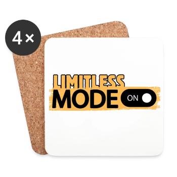 Mode Sans Limites Activé - Dessous de verre (lot de 4) - blanc - Devant