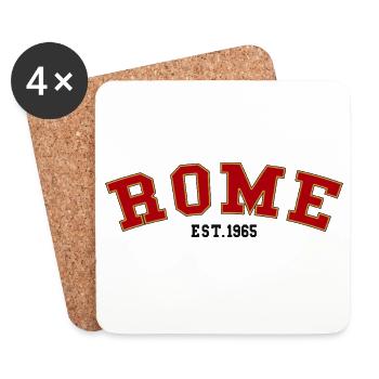 Rome_Est_1965 - Untersetzer (4er-Set) - Weiß - Vorne