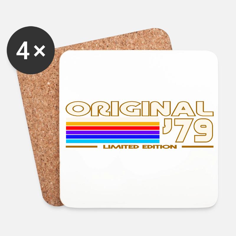 1979 - Untersetzer (4er-Set) - Weiß