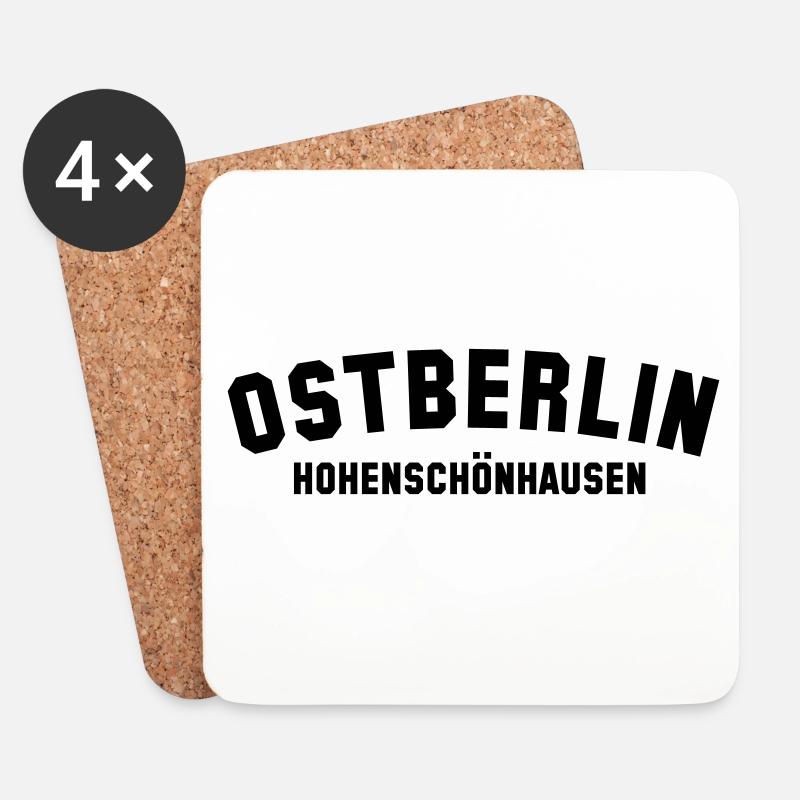 HOHENSCHÖNHAUSEN - Untersetzer (4er-Set) - Weiß