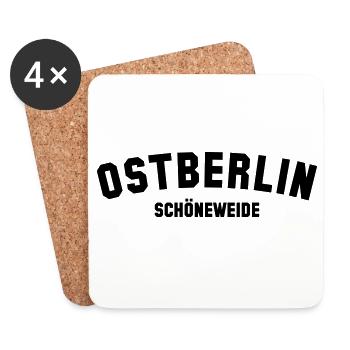 BEAUTIFUL PASTURE - Coasters (set of 4) - white - Front