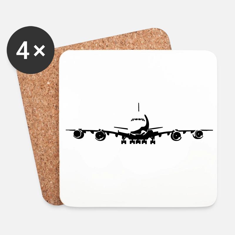 a380 - Coasters (set of 4) - white