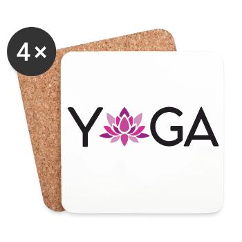 Joga - Untersetzer (4er-Set) - Weiß - Vorne