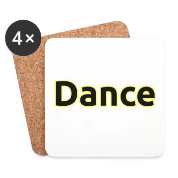 Dance - Untersetzer (4er-Set) - Weiß - Vorne