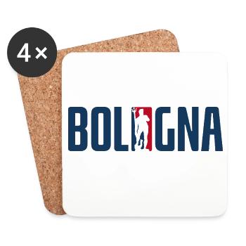 Nettuno Bologna - Untersetzer (4er-Set) - Weiß - Vorne