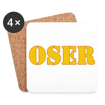 WAG U - Untersetzer (4er-Set) - Weiß - Vorne