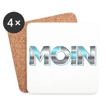 Hello - Coasters (set of 4) - white - Front