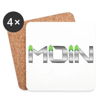 Hello - Coasters (set of 4) - white - Front
