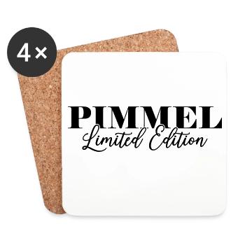 Pimmel Limited Edition - Coasters (set of 4) - white - Front