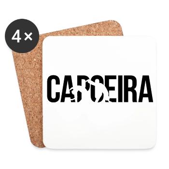 capoeira - Coasters (set of 4) - white - Front
