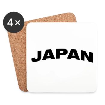 Japan - Untersetzer (4er-Set) - Weiß - Vorne