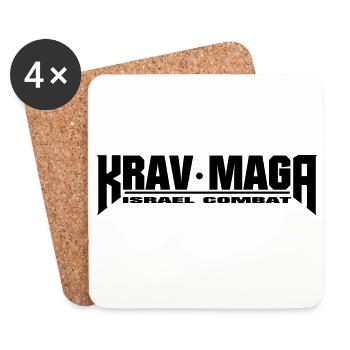KravMaga Israel Combat Colors Changeable - Coasters (set of 4) - white - Front