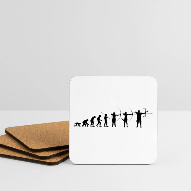 ArcheryKind_2026_Bk Coasters (set of 4)