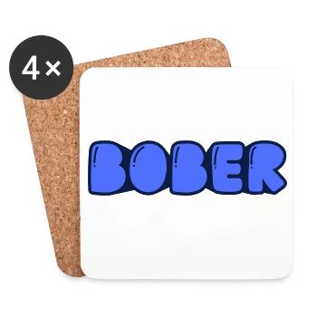 Bober - Coasters (set of 4) - white - Front