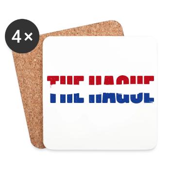 La Haye Pays-Bas La Haye - Dessous de verre (lot de 4) - blanc - Devant