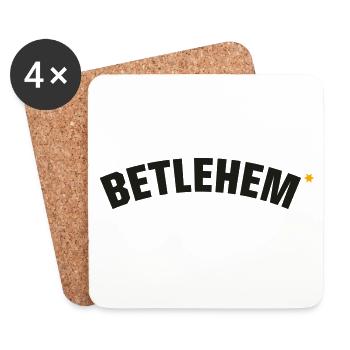 betlehem - Untersetzer (4er-Set) - Weiß - Vorne