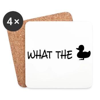 fuck - Coasters (set of 4) - white - Front