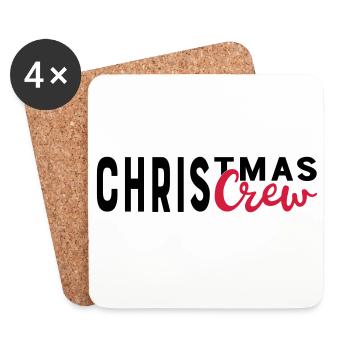Noël - Dessous de verre (lot de 4) - blanc - Devant