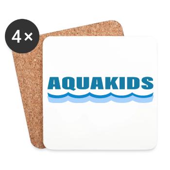 AQUAKIDS - Untersetzer (4er-Set) - Weiß - Vorne