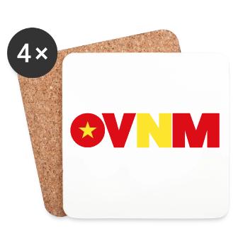 Vietnam - Untersetzer (4er-Set) - Weiß - Vorne