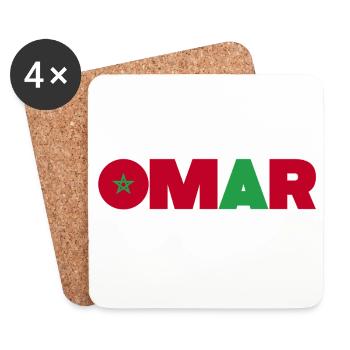 Morocco - Coasters (set of 4) - white - Front
