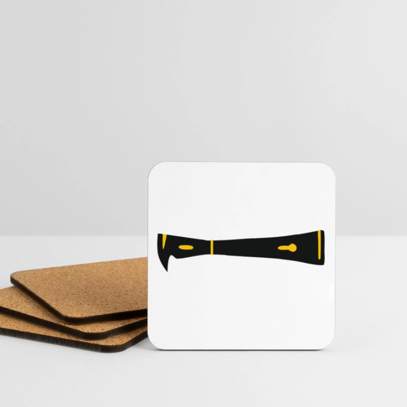stick chisel beekeeping beekeeper tool bees Coasters (set of 4)