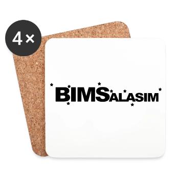 BIMS ALASIM - Untersetzer (4er-Set) - Weiß - Vorne