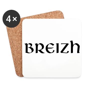 breizh - Untersetzer (4er-Set) - Weiß - Vorne