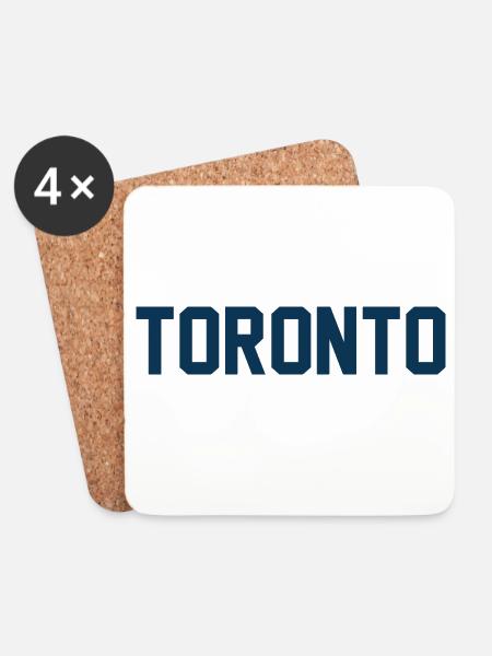 Toronto - Untersetzer (4er-Set) - Weiß