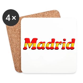 Madrid - Untersetzer (4er-Set) - Weiß - Vorne