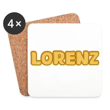 Lorenz Lorenz - Coasters (set of 4) - white - Front