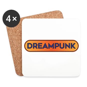 Dreampunk Sunset Gradient - Coasters (set of 4) - white - Front