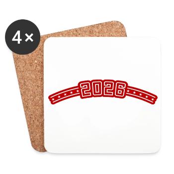 2026 Outline - Coasters (set of 4) - white - Front