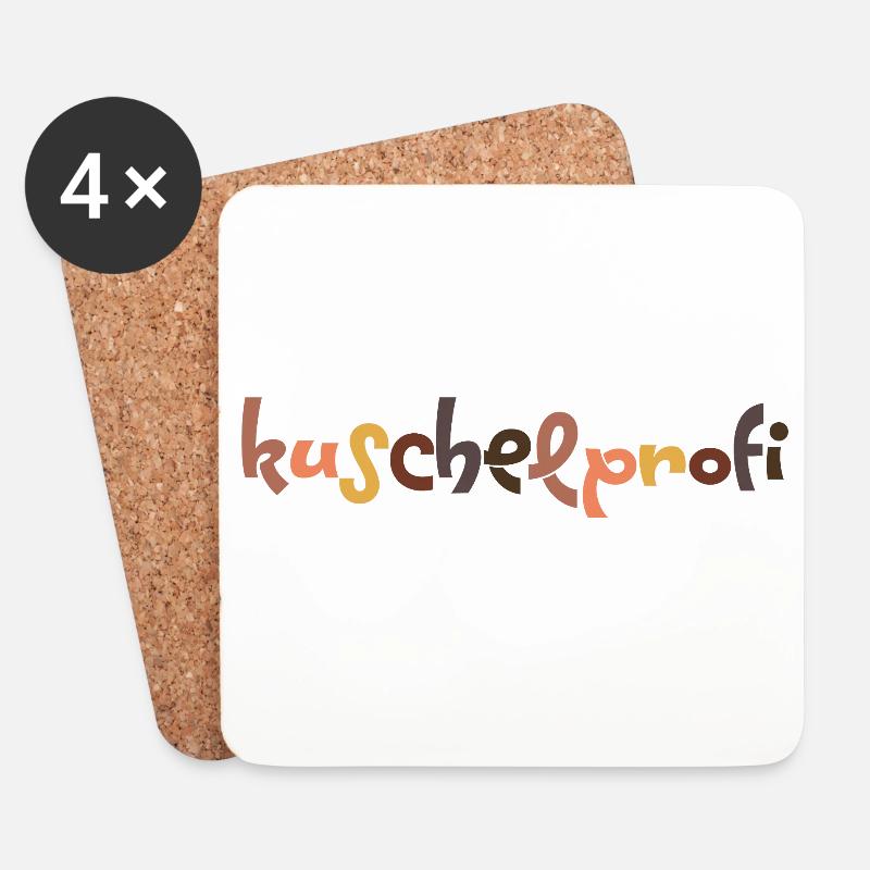 Kuschelprofi Essentials - Starter Edition - Untersetzer (4er-Set) - Weiß